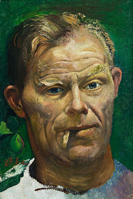 Sample artwork by Harald Hansen Vike (1906 - 1987), known for painting - View similar artists and auction records