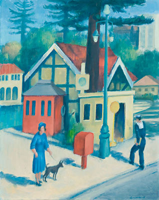 The Waiting Shed, Manly Wharf by Harold Greenhill - Auction record, sale price, and art valuation. Compare with similar artists and explore comparable artworks.