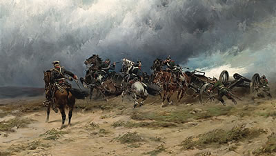 Saving The Guns by Hermanus Willem Koekkoek - Auction record, sale price, and art valuation. Compare with similar artists and explore comparable artworks.