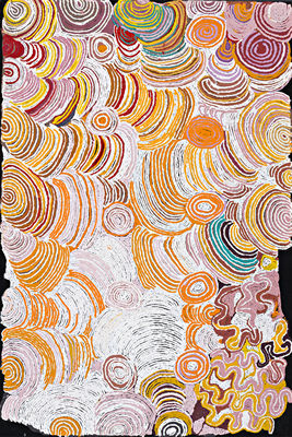 Karratjiti by Ngipi Ward Napangarti - Auction record, sale price, and art valuation. Compare with similar artists and explore comparable artworks.