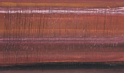 Stinging Rain - Sunset Late Afternoon by Rosella Namok - Auction record, sale price, and art valuation. Compare with similar artists and explore comparable artworks.