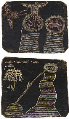 Untitled (Pelican Myth Diptych)