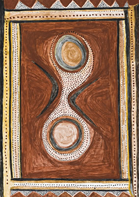 Sample artwork by Mick Jawalji Jangala (1920 - 2013), known for aboriginal art - View similar artists and auction records