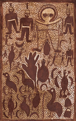 (Wanjina and Gayerra Figures), 1992