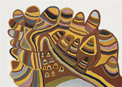 Wallowngie - Mabels Downs, 2001 by Madigan Thomas - Auction record, sale price, and art valuation. Compare with similar artists and explore comparable artworks.