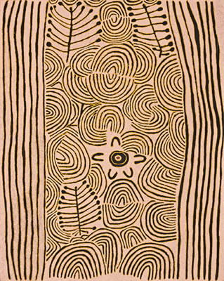 Sample artwork by Pantjiya McKenzie Nungurrayi (Born c.1936), known for aboriginal art - View similar artists and auction records