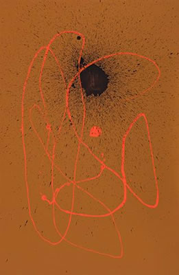 Portrait of Dale Frank: SELF PORTRAIT, THE FLESHY ISLAND AND THE RED TIDE