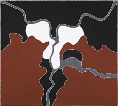 THOOLOOMBOON COUNTRY by Rusty Peters - Auction record, sale price, and art valuation. Compare with similar artists and explore comparable artworks.