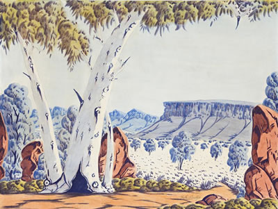 Sample artwork by Keith Namatjira (1938 - 1977), known for aboriginal art - View similar artists and auction records