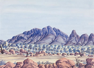 MOUNT SONDER by Arnulf Ebatarinja - Auction record, sale price, and art valuation. Compare with similar artists and explore comparable artworks.