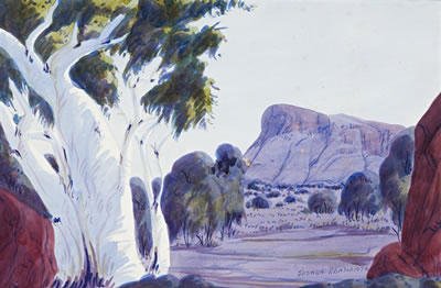 Sample artwork by Joshua Ebatarinja (1940 - 1973), known for paintings - View similar artists and auction records
