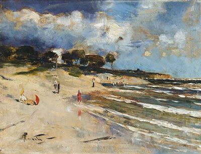 Sample artwork by Girolamo Nerli (1860 - 1926), known for painting - View similar artists and auction records