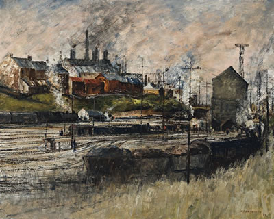 MARSHALLING YARDS,WHITE BAY, 1952