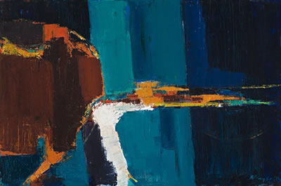 THE BAY, 1973 by Guy Edward Grey-Smith - Auction record, sale price, and art valuation. Compare with similar artists and explore comparable artworks.