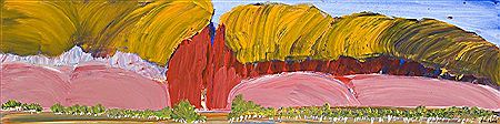 Sample artwork by Billy Benn (Born 1943), known for aboriginal painting - View similar artists and auction records
