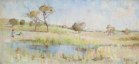 Children Playing in a Landscape c1888 by Jane R Price - Auction record, sale price, and art valuation. Compare with similar artists and explore comparable artworks.