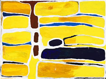 Sample artwork by Wakartu Cory Surprise (1929 - 2011), known for aboriginal art, painting - View similar artists and auction records