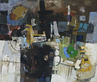 Sample artwork by Leonard Hessing (Born 1931), known for painting - View similar artists and auction records