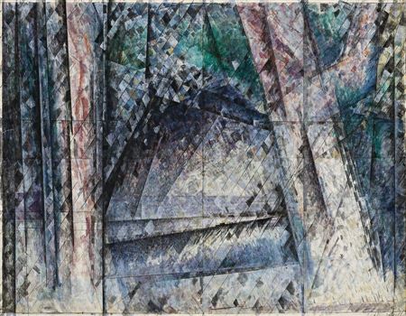 TREES AND MOUNTAIN, MOONLIGHT, 1957-62