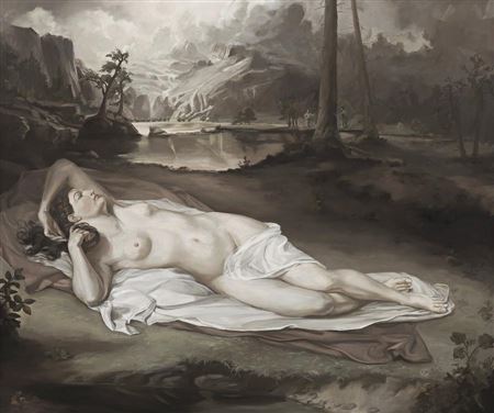 THE NATURE OF A BAR PAINTING, 1988