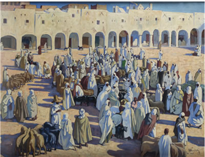 Marché aux moutons à Ghardaîa