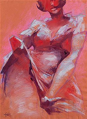 Sample artwork by Mode 2 (Born 1967), known for street art painting - View similar artists and auction records