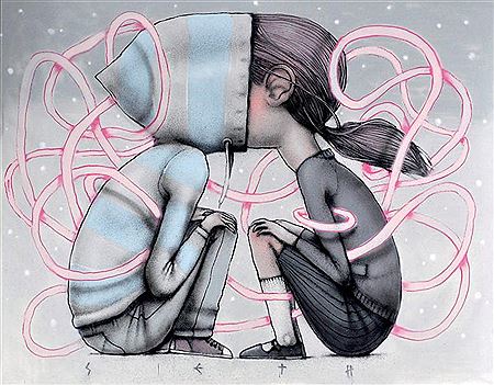 Sample artwork by Seth (Born 1972), known for street  art painting - View similar artists and auction records