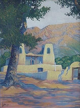 Chimayo, New Mexico by Lloyd Lhron Albright - Auction record, sale price, and art valuation. Compare with similar artists and explore comparable artworks.