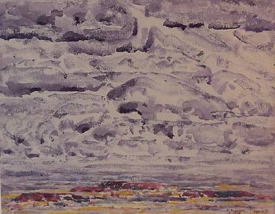 West Texas-Mesas and Clouds