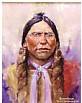 Portrait of Quanah Parker by Michael Cangemi - Auction record, sale price, and art valuation. Compare with similar artists and explore comparable artworks.