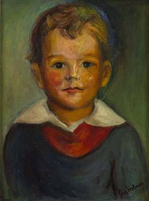 Young boy by Jan Holmes - Auction record, sale price, and art valuation. Compare with similar artists and explore comparable artworks.