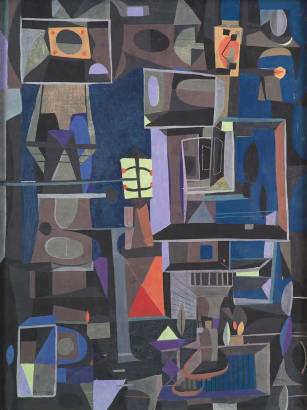 3-D Moasic by Dan Wingren - Auction record, sale price, and art valuation. Compare with similar artists and explore comparable artworks.