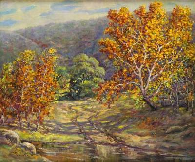 Bull Creek by Raymond Everett - Auction record, sale price, and art valuation. Compare with similar artists and explore comparable artworks.