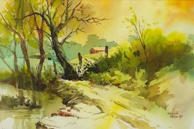 Farm by Bud Biggs - Auction record, sale price, and art valuation. Compare with similar artists and explore comparable artworks.