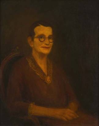 Portrait of Edna Gertrude Collins: Self Portrait, Austin, Texas, 1962