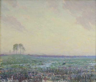 Spring Field by Adrian Louis Brewer - Auction record, sale price, and art valuation. Compare with similar artists and explore comparable artworks.