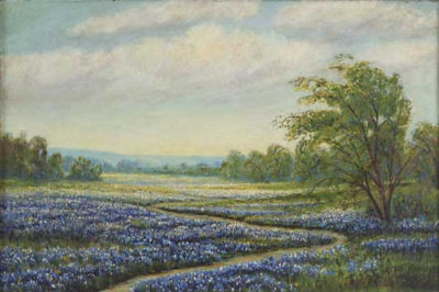 Bluebonnets by Robert Pearson - Auction record, sale price, and art valuation. Compare with similar artists and explore comparable artworks.