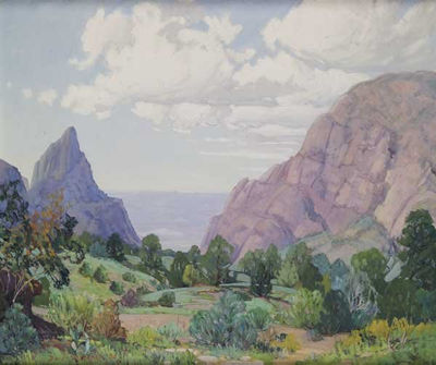 The Window in Big Bend, 1938 by Dwight Clay Holmes - Auction record, sale price, and art valuation. Compare with similar artists and explore comparable artworks.