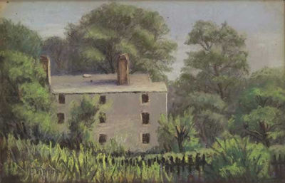 Sample artwork by Jocelia Tipton (1895 - 1996), known for landscape painting - View similar artists and auction records