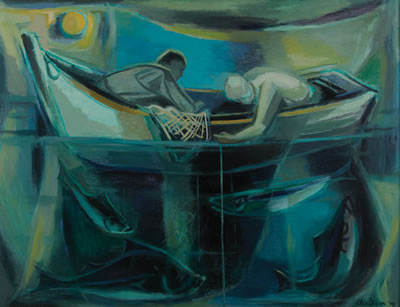Night Fisherman, 1948