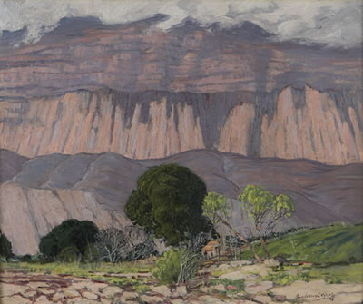 Canyon on Wall 1939