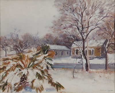 Oakland Street, San Antonio, TX 1926 by Hanna Walker - Auction record, sale price, and art valuation. Compare with similar artists and explore comparable artworks.