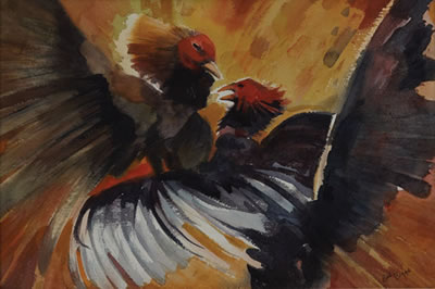 Fighting Rooster