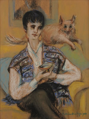Portrait of Woman on Sofa by Ruth Harrison - Auction record, sale price, and art valuation. Compare with similar artists and explore comparable artworks.