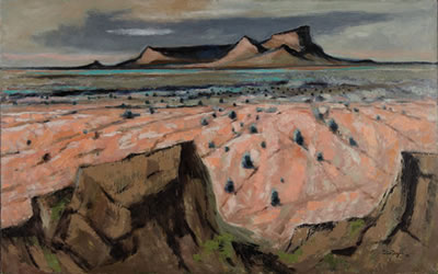 West Texas Landscape, 1980
