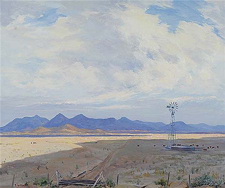Sample artwork by Frank Gervasi (1895 - 1986), known for landscape, figure, floral, birds - View similar artists and auction records