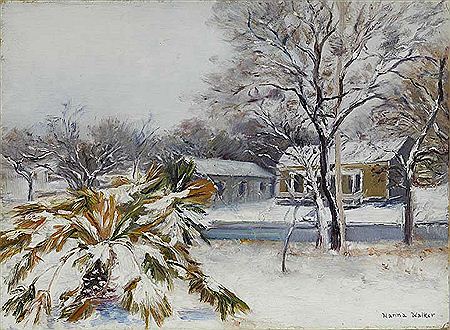 Oklan St, San Antoonio, 1926 by Hanna Walker - Auction record, sale price, and art valuation. Compare with similar artists and explore comparable artworks.