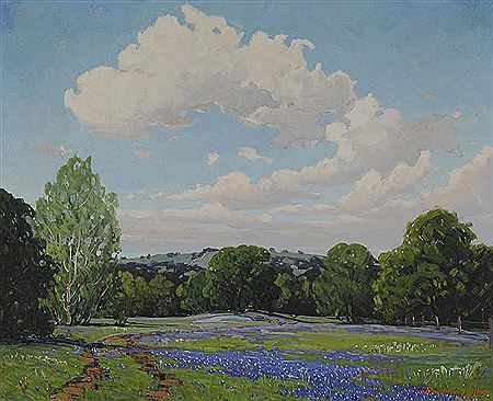 Bluebonnet Landscape, 1936