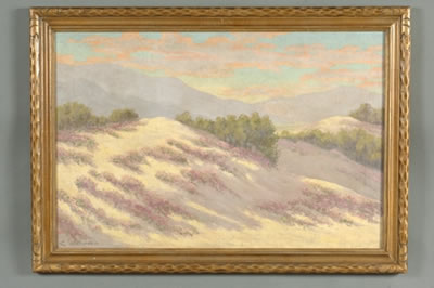 Sample artwork by Charles Wesley Nicholson (1886 - 1965), known for landscape-coastal-desert, seascape - View similar artists and auction records