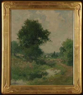 "The Old Mill Race" by Charlotte Buell Coman - Auction record, sale price, and art valuation. Compare with similar artists and explore comparable artworks.